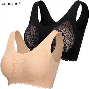 Lace Pattern Sports Grudnjak Joga Fitness